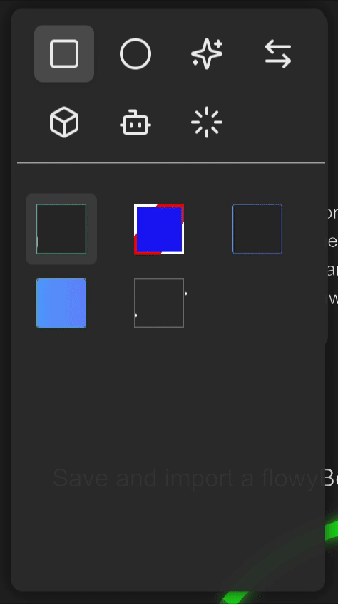 flowyBoard Shape Library